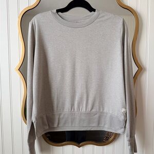 Vuori Gray Long Sleeve Tee